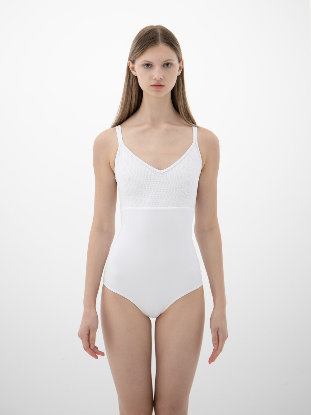 LACY LEOTARD FOR LADIES - WHITE